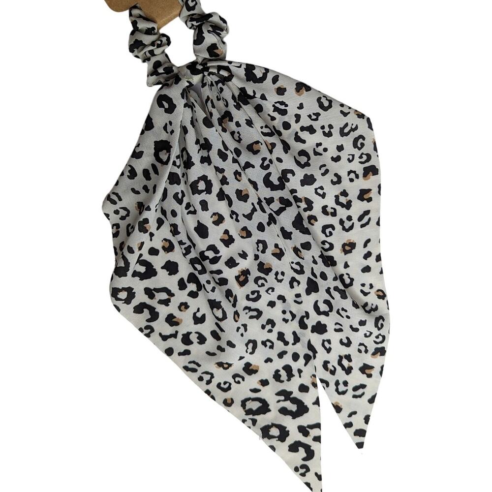 Animal Print Hair Tie Scrunchie Ponytail by Berry